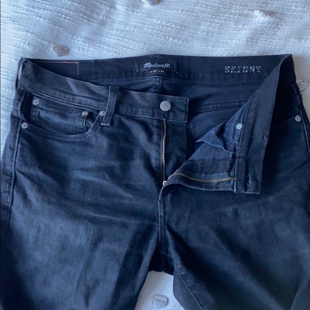 Madewell Mens Skinny Jeans in Everton Wash - Picture 5 of 6